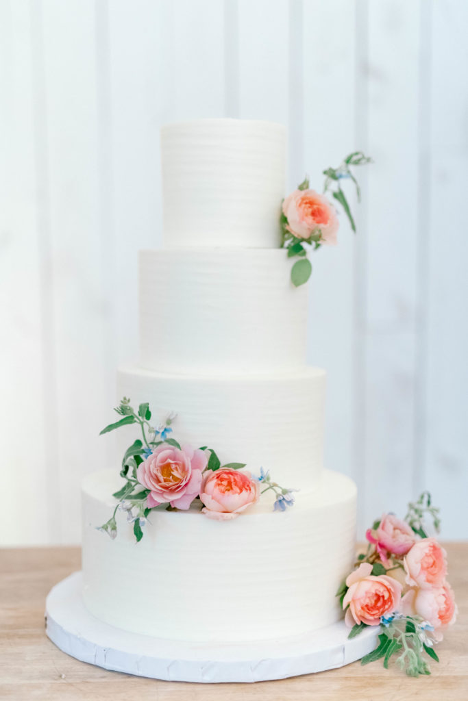 White Sparrow Wedding, Florals, Cake
